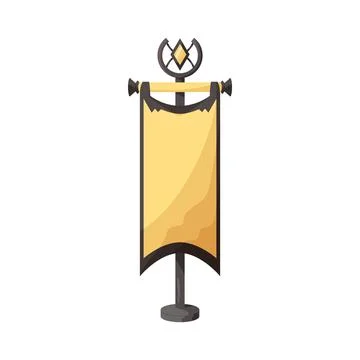 Game flag illustration Stock Illustration