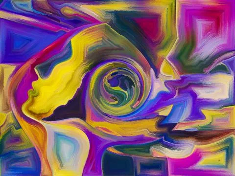 Game of Fragmentation Stockillustratie