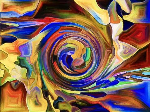 Game of Fragmentation Stockillustratie