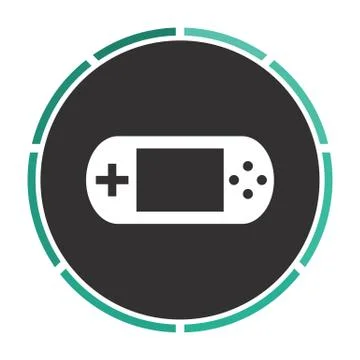 Game gadget computer symbol Stock Illustration