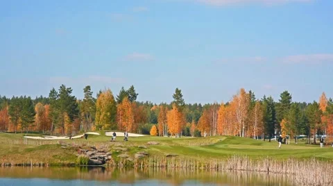 The game of golf 動画素材 46837967