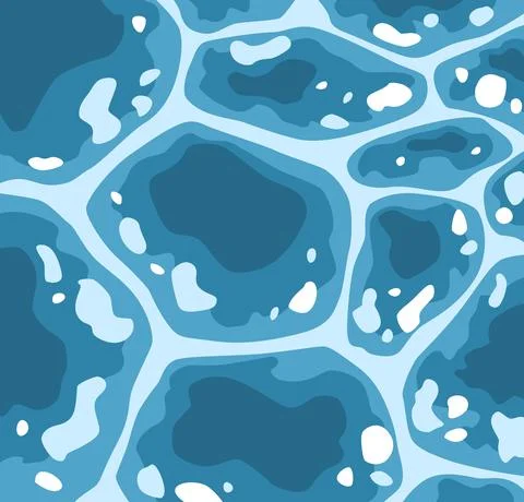 Game ground texture. Cartoon surface, dirt ground layer for game level design Stock Illustration