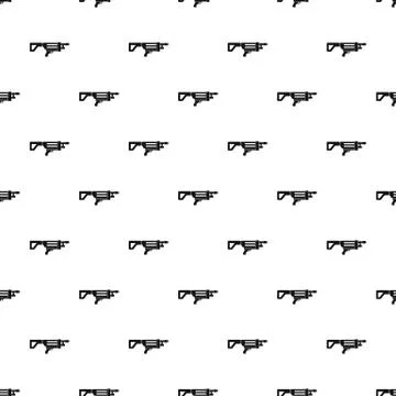 Game gun pattern Stock Illustration