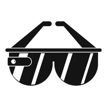 Game headset icon, simple style イラスト素材