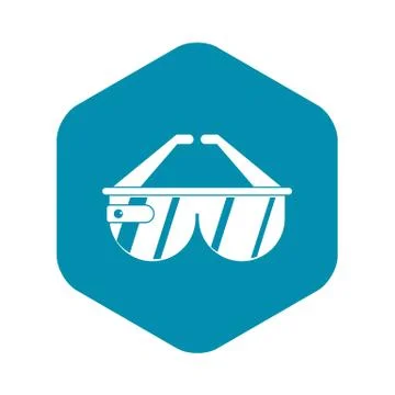 Game headset icon, simple style イラスト素材