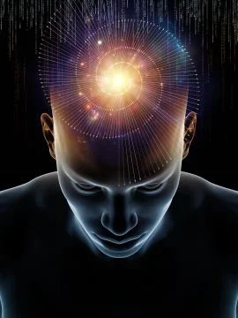 Game of Human Mind Stock Illustration