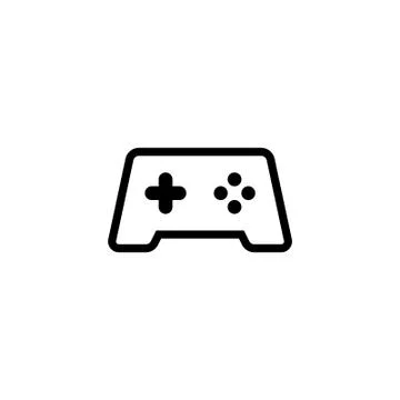 Game icon vector Stock Illustration