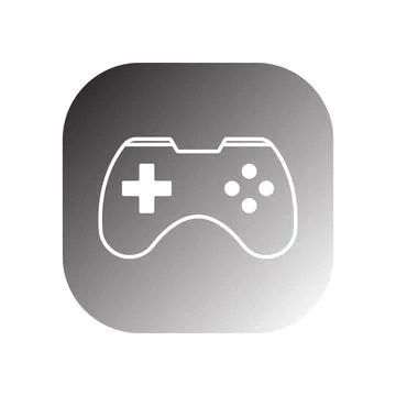 Game icon vector Illustrazione stock
