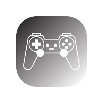 Game icon vector Illustrazione stock