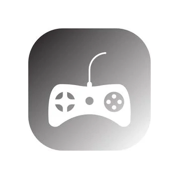 Game icon vector Stock Illustration