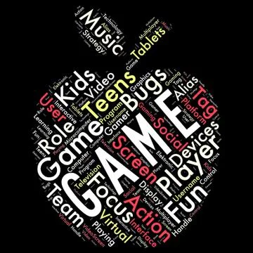 Game Illustrazione stock