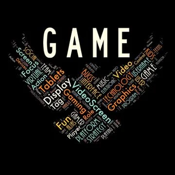 Game Illustrazione stock