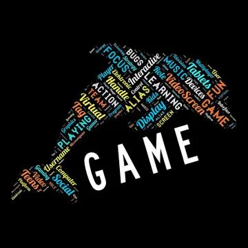 Game Illustrazione stock