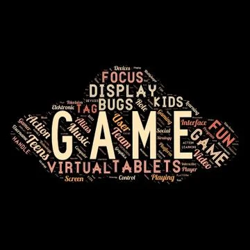 Game Illustrazione stock