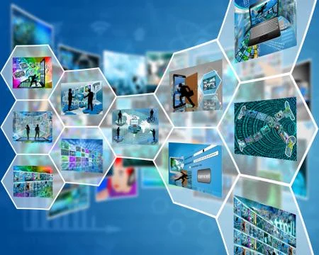 A game of imagination Illustrazione stock