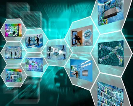 A game of imagination Stock Illustration