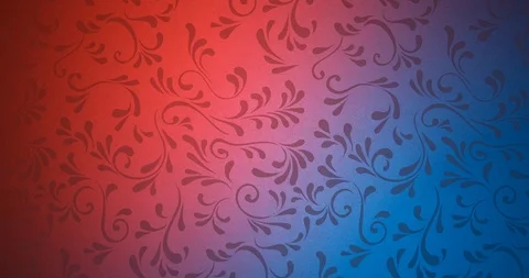 The game of iridescent light on the background of pattern. 4k. 60fps Stockbeeldmateriaal 108104780