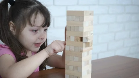 The game of jenga. Stock Footage 102726095