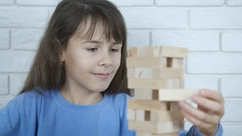 The game of jenga. Stock Footage 102734160