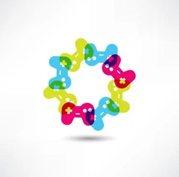Game joypad  icon Stock Illustration