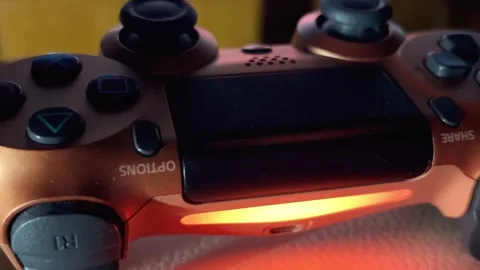 Game joystick Video stock 195955707