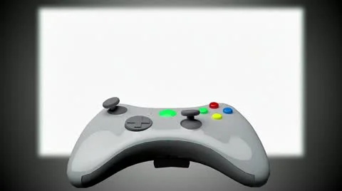 Game joystick loop animation Stock Footage 10903877