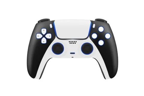 Game joystick in vector. Stock Illustration