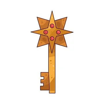 Game Key illustration Stock Illustration