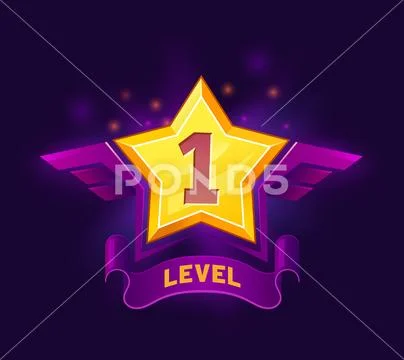 game level up icon