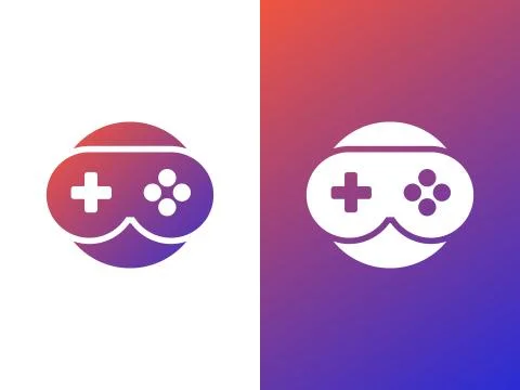 Game Logo Design Stockillustratie