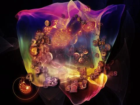 Game of Math Visualization Stock Illustration