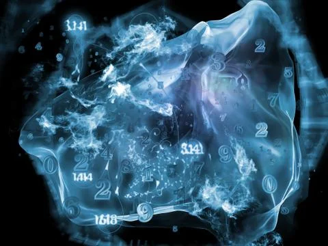Game of Math Visualization Stock Illustration