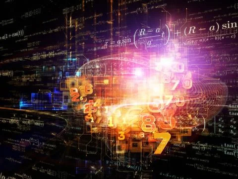 Game of Mathematics Stock Illustration