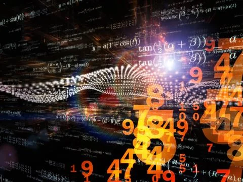 Game of Mathematics Stock Illustration