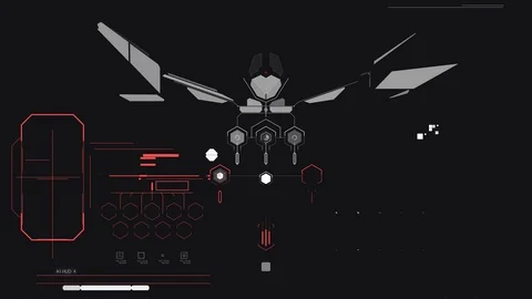 Game menu generic animation Stock Footage 107544192