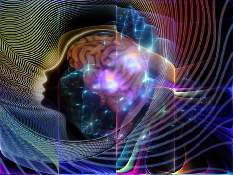 Game of the Mind Stock Illustration