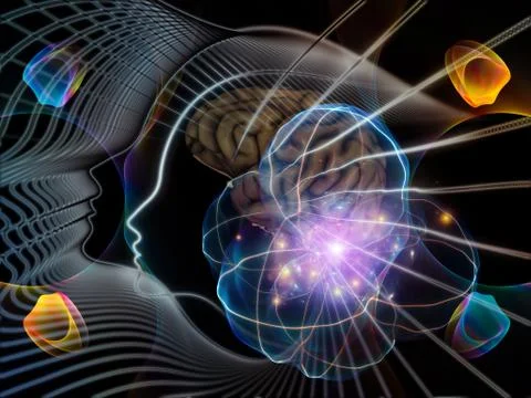 Game of the Mind 스톡 일러스트