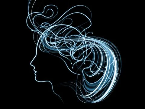 Game of the Mind Stock Illustration