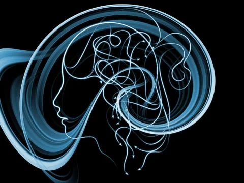 Game of the Mind Stock Illustration