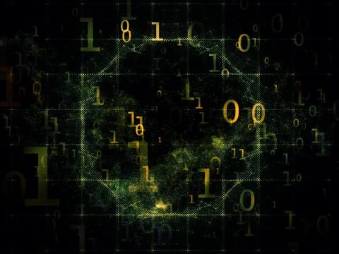 Game of Numbers Stock Illustration