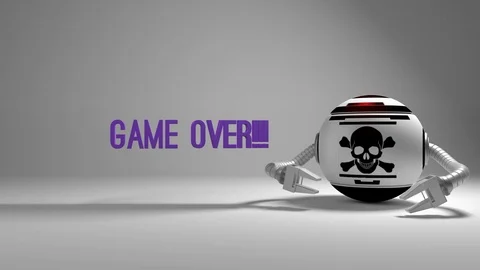 Game over Stock Footage 85490580