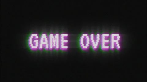 Game Over 動画素材 141104237