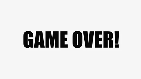 Game Over! Stock Footage 288450813