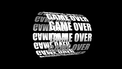 Game Over Stock Footage 289585373