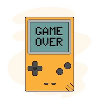 Game Over Stock Illustration