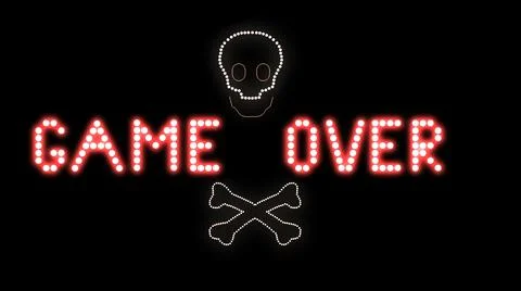 Game Over Logo Stock Illustration