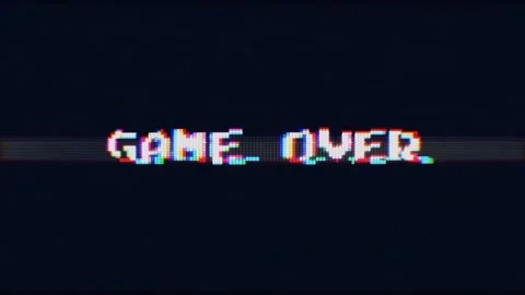 Game Over (Made in Canada) Stock Footage 220218944