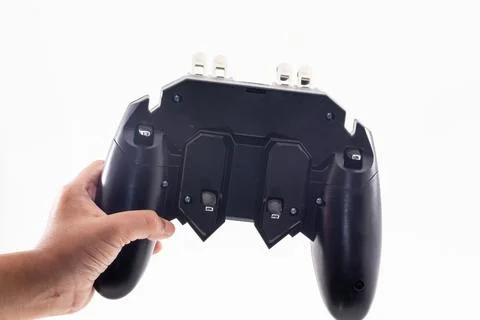 A game pad isolated on white background Foto stock