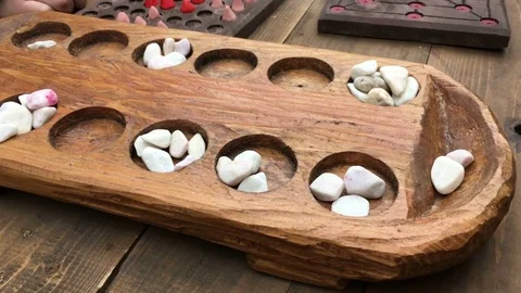 The game of the past Stock Footage 77092267