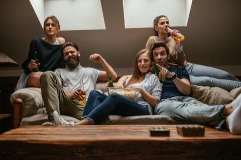 The game is on Stock Photos